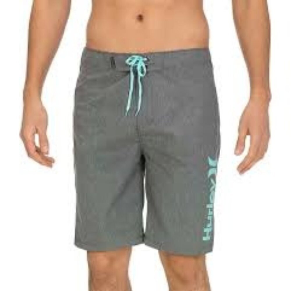 Hurley Men's One & Only Heather 21" Boardshorts Gray Size 30